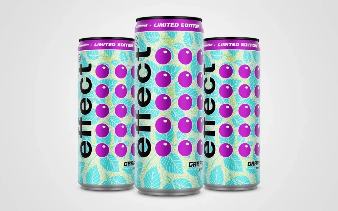 Neues Produkt: effect® GRAPE MINT kommt direkt aus der Shisha-Bar in die Dose!